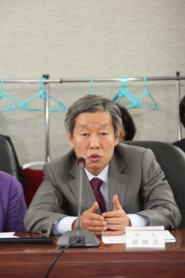 <노인의료나눔재단 이사 윤여승>